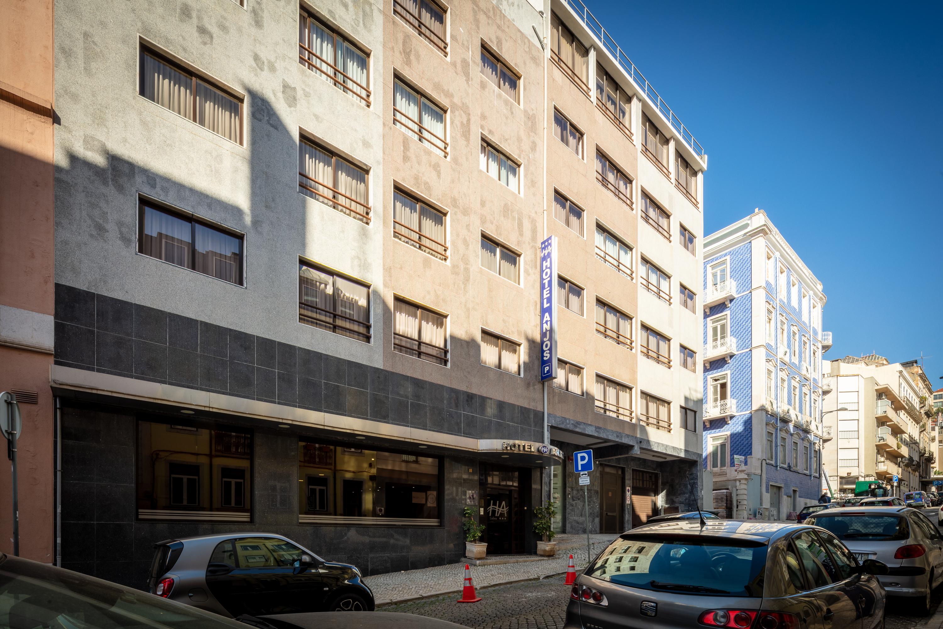 Hotel Anjos Lisbon Bagian luar foto