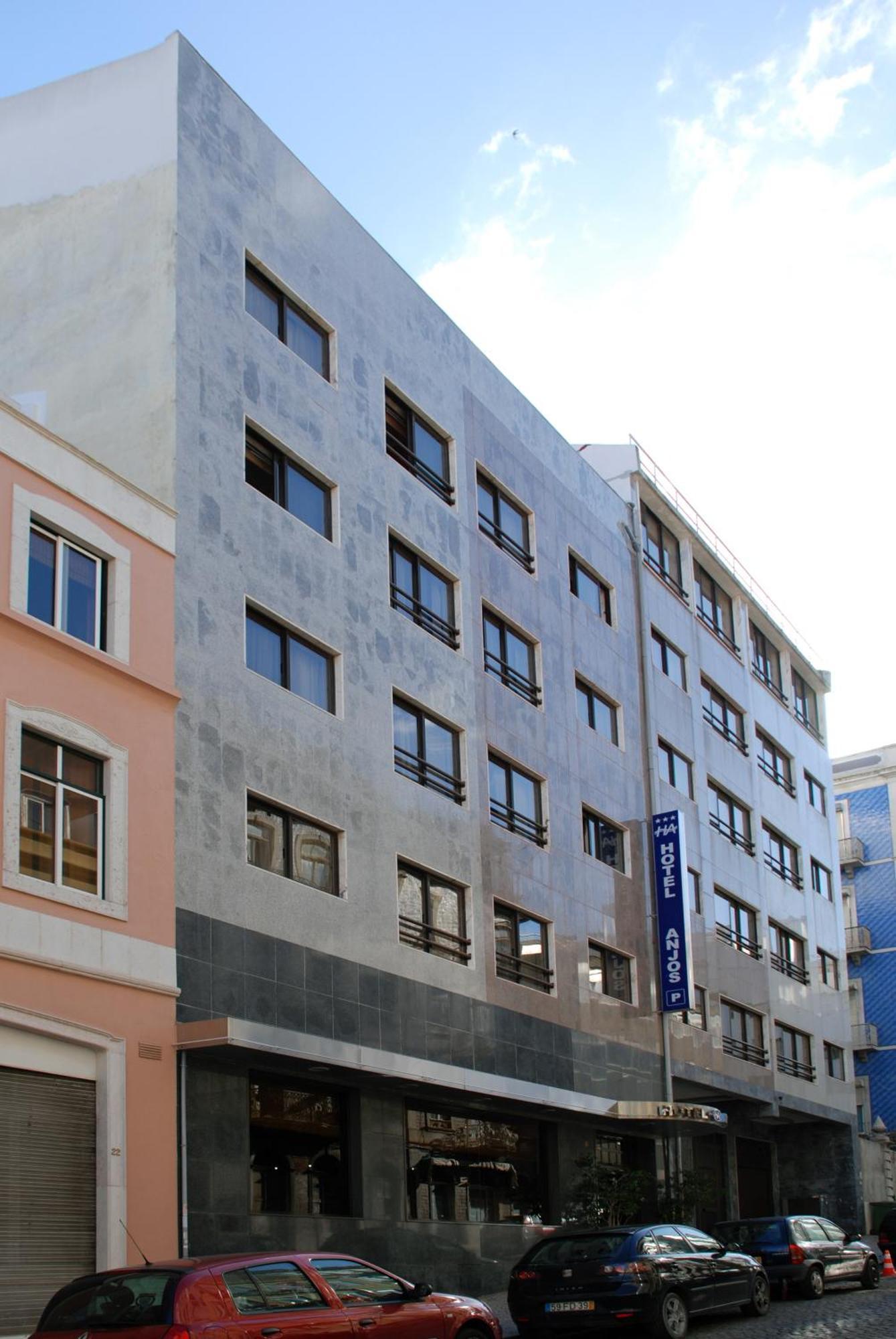 Hotel Anjos Lisbon Bagian luar foto